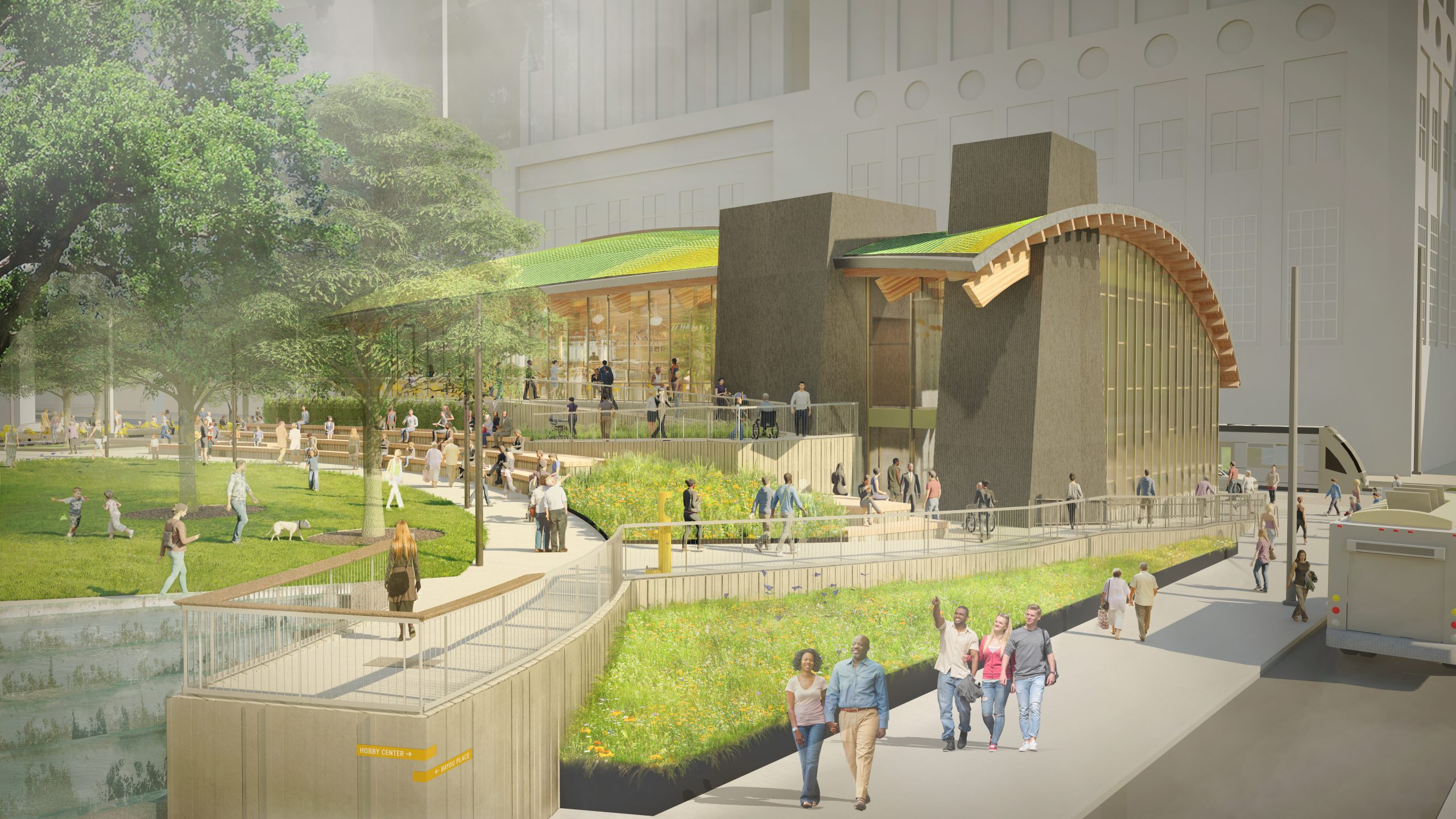 The Lynn Wyatt Square for the Performing Arts