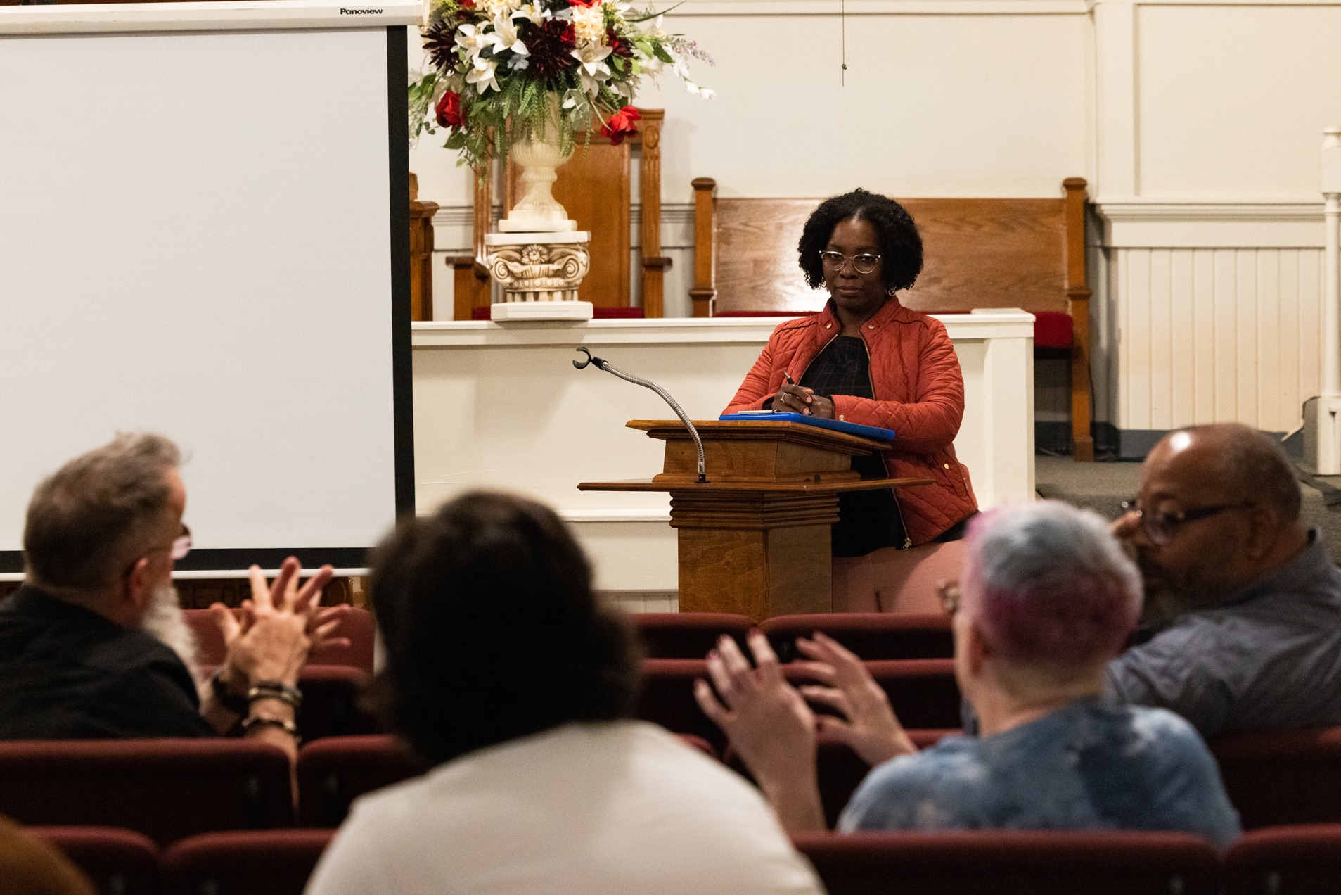 Ariesha Bonner, communications chair for the NAACP's Montgomery County branch