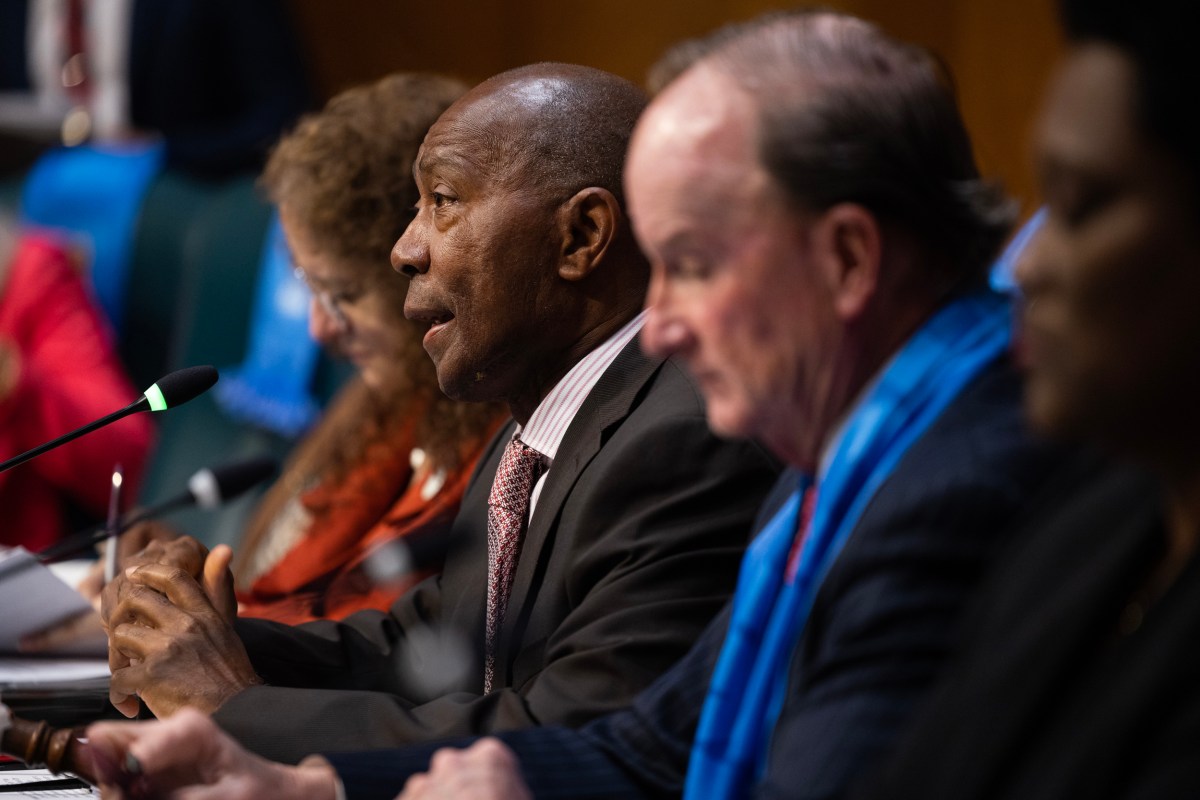Houston Mayor Sylvester Turner leads a City Council meeting