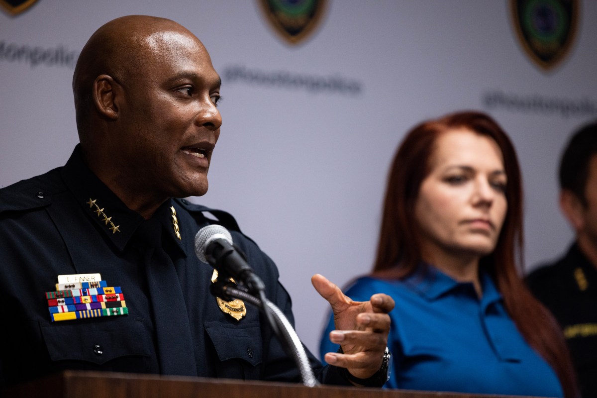 Houston Police Chief Troy Finner