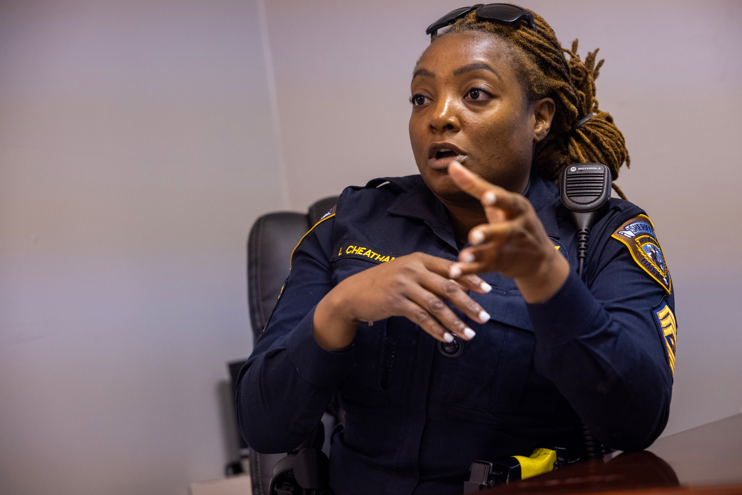 Harris County sheriff's Sgt. Lakisha Cheatham
