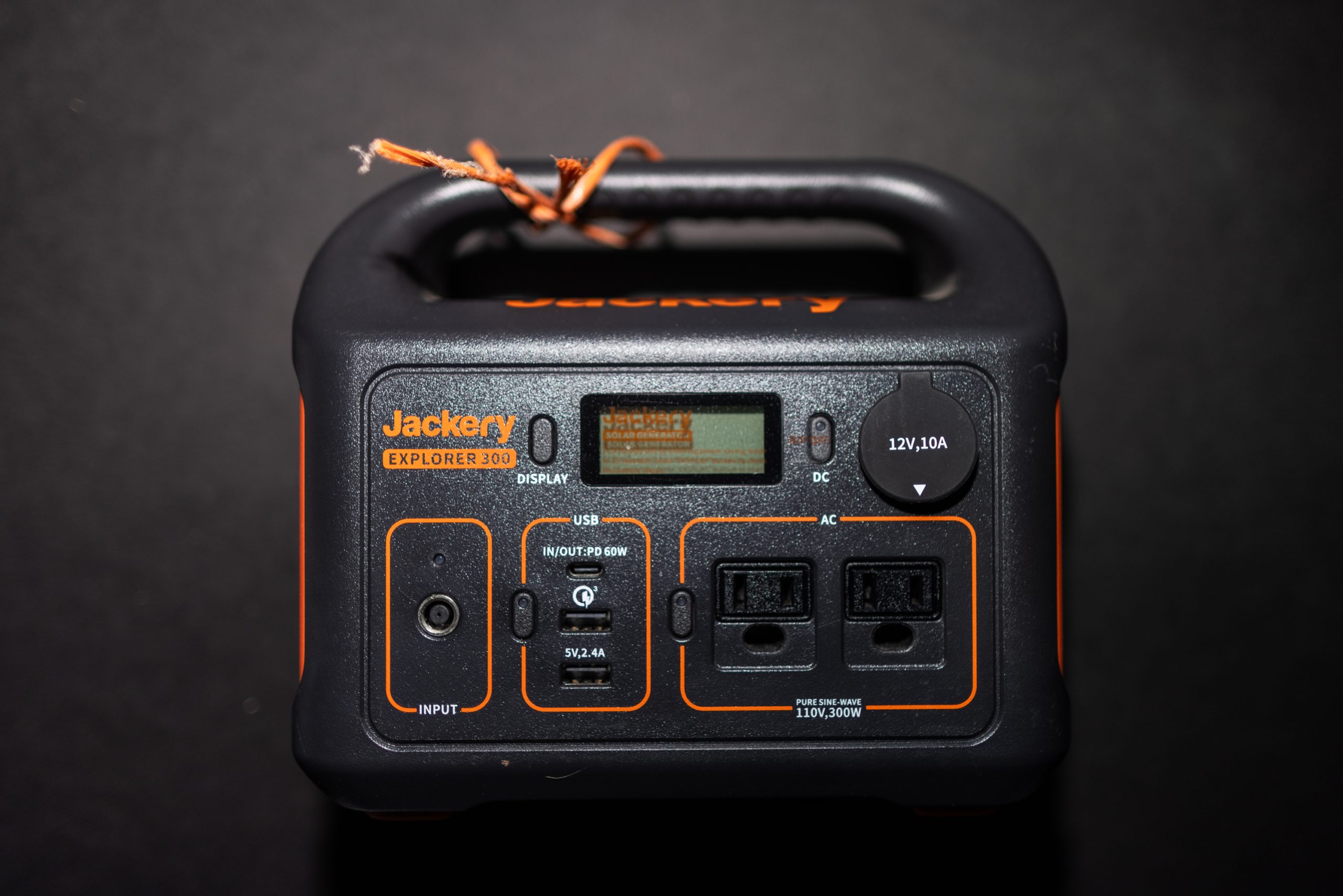 Backup portable battery for hurricane season