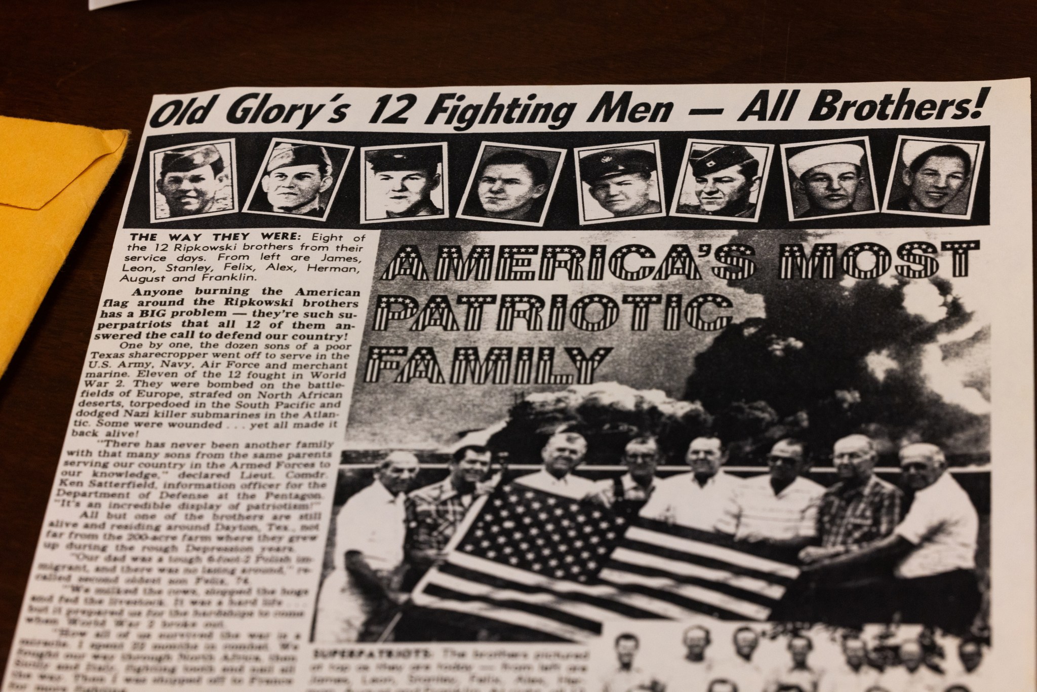 Ripkowski Liberty County family recalls legacy in U.S. armed forces