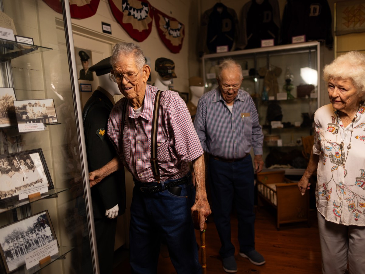 John Ripkowski, 93, Mike Ripkowski, 91, and Anna Lee Campbell, 90, are three of 16 siblings, 12 of whom served in the U.S armed forces