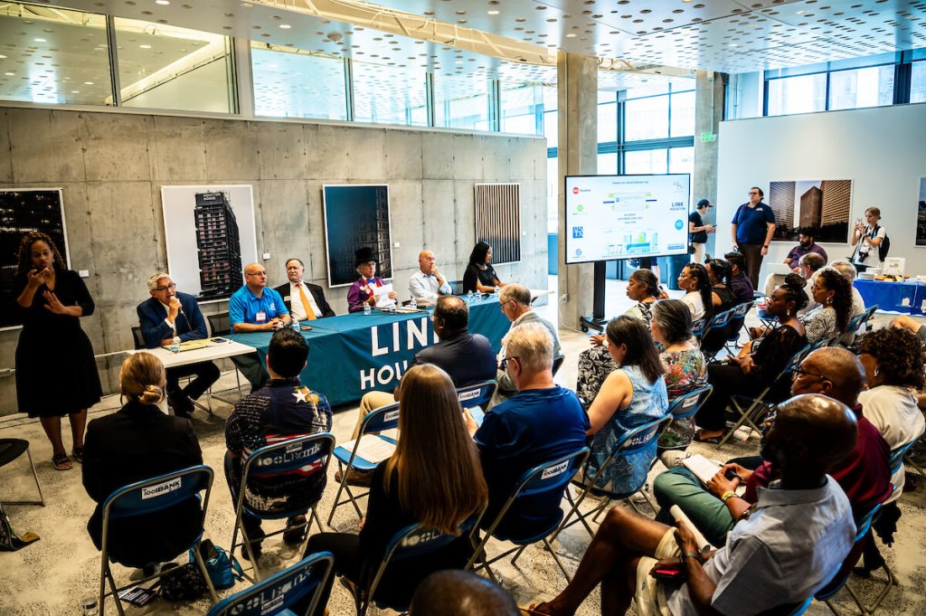 Nine mayoral hopefuls laid out their visions in response to questions from the organizers of a transportation forum at the Architecture Center Houston
