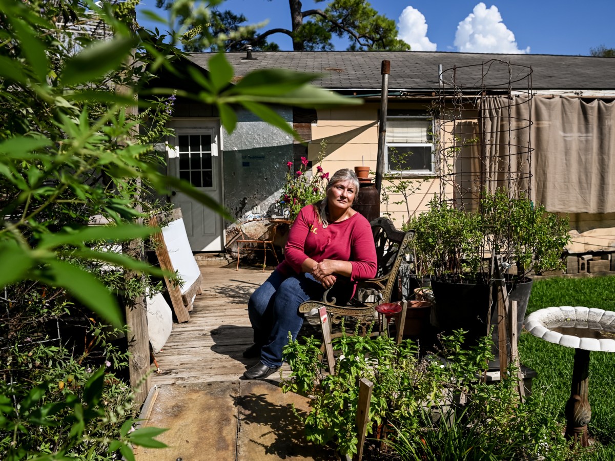 Carolyn Stone, founder of Channelview Health Improvement Coalition, poses for a portrait