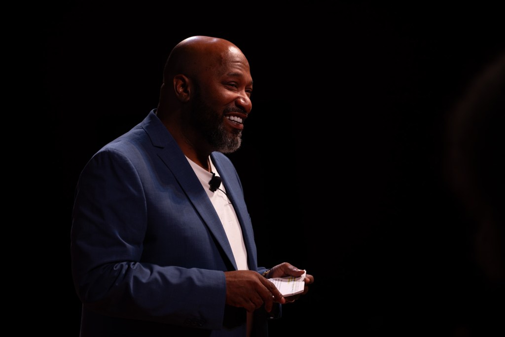 Bun B presents during the Houston Landing Live event