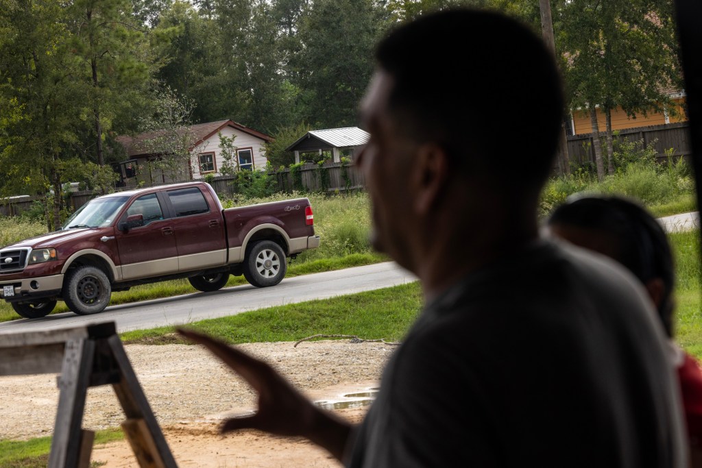 Timoteo Tarango, pastor at Iglesia Pentecostal Fuego y Poder, speaks about his experience living in Colony Ridge.