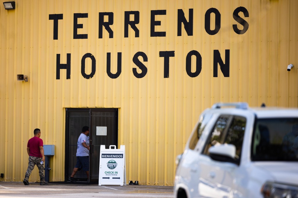 Terrenos Houston is the development company tied to the Colony Ridge development in Liberty County.