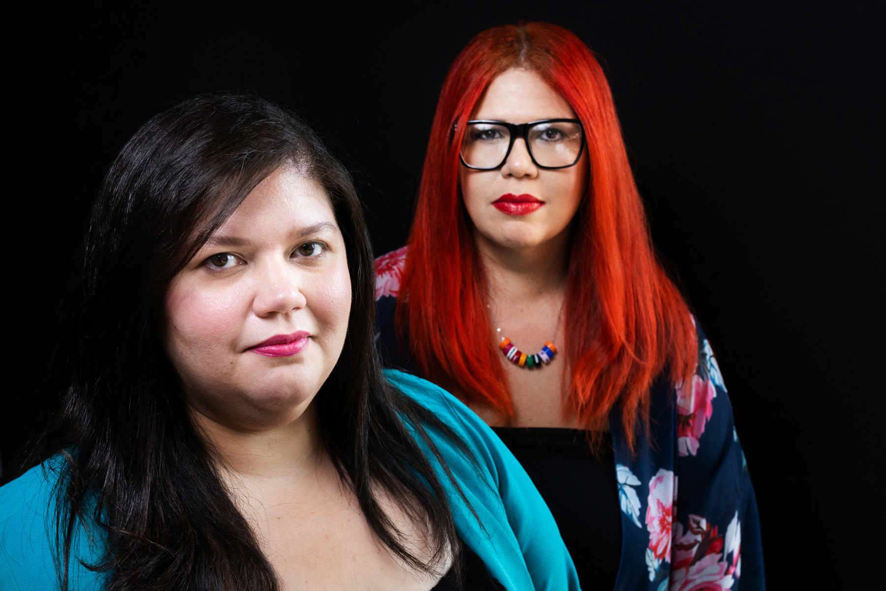 Las hermanas Keilah Sánchez y Suellen Sánchez dijeron que Colony Ridge les mintió sobre las inundaciones y las conexiones a servicios públicos, les dio documentos tributarios incorrectos y tomó dinero antes de hacer acusaciones de pagos atrasados y solicitar una ejecución hipotecaria. Las hermanas posaron para un retrato durante una visita a Houston Landing el jueves 22 de febrero del 2024 en Houston.