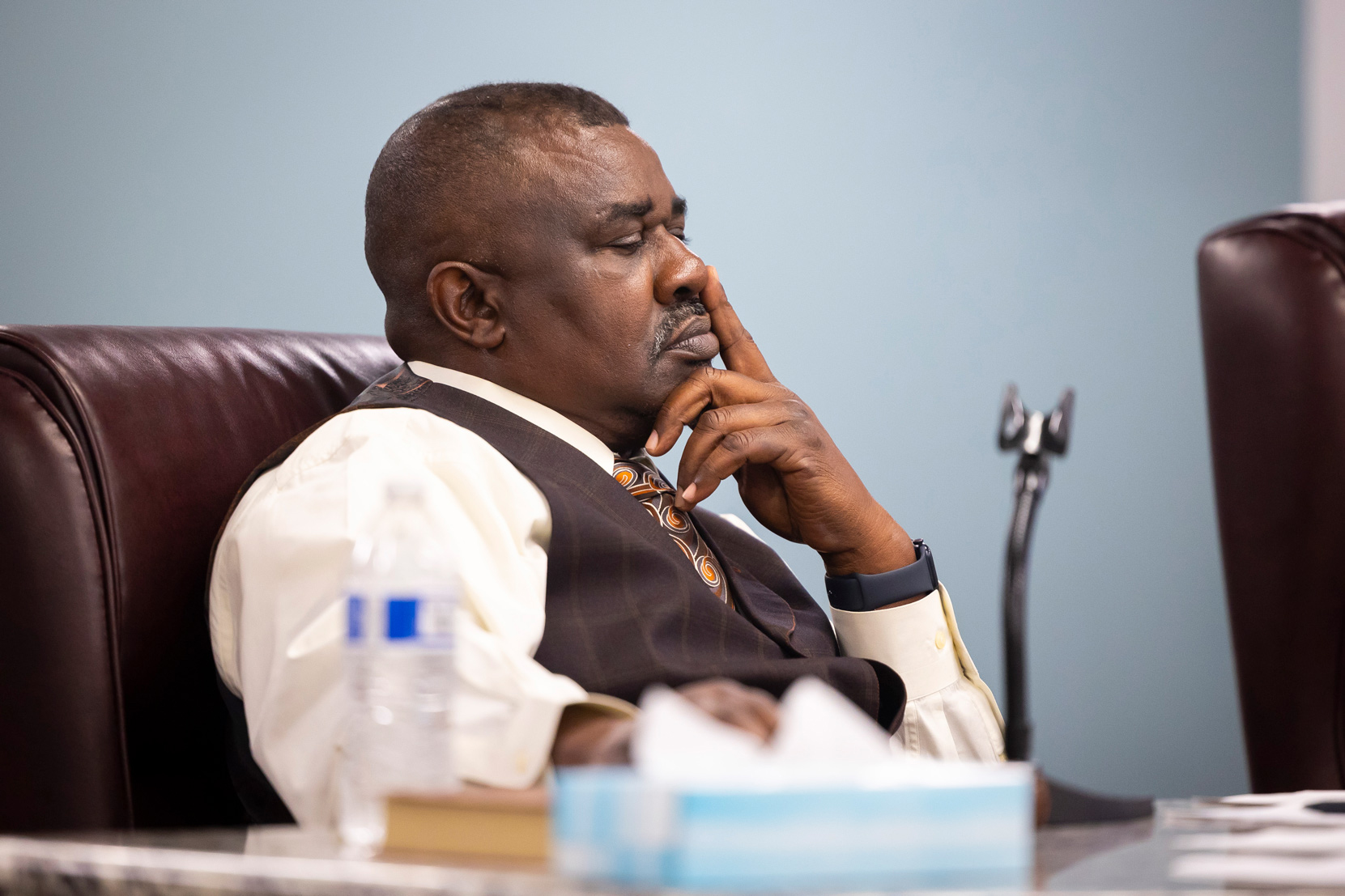 Arcola Mayor Fred Burton