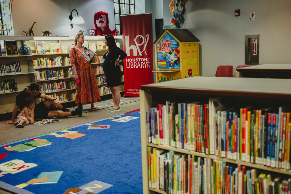 Houston Public Library's Eleanor K. Freed Montrose Library re-opened on April 15, 2024 in Houston, Texas