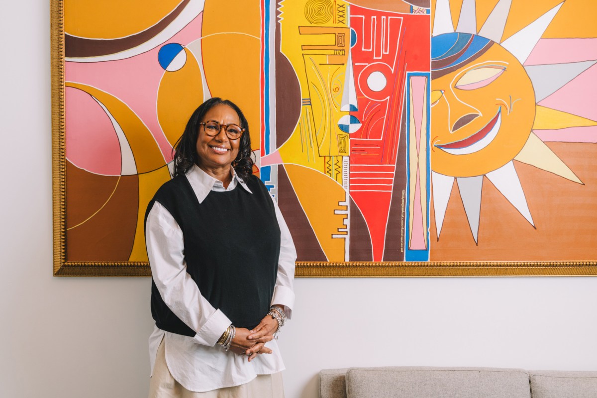 Houston Public Library's director, Cynthia Wilson, poses for a portrait on Wednesday, April 17, 2024, in Houston.
