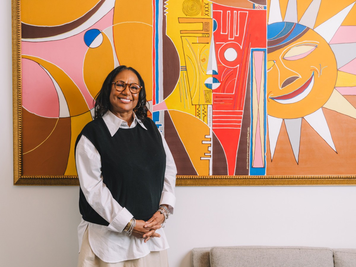 Houston Public Library's director, Cynthia Wilson, poses for a portrait on Wednesday, April 17, 2024, in Houston.