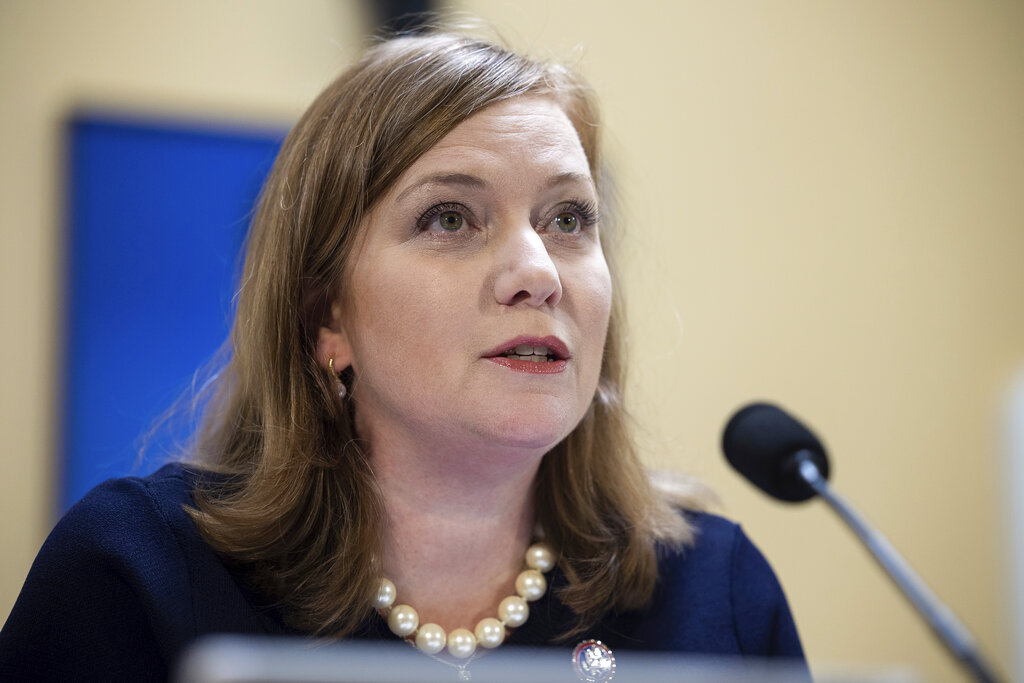 Rep. Lizzie Fletcher (D-Texas) testifies on the Ensuring Access to Abortion Act of 2022 before the House Rules Committee