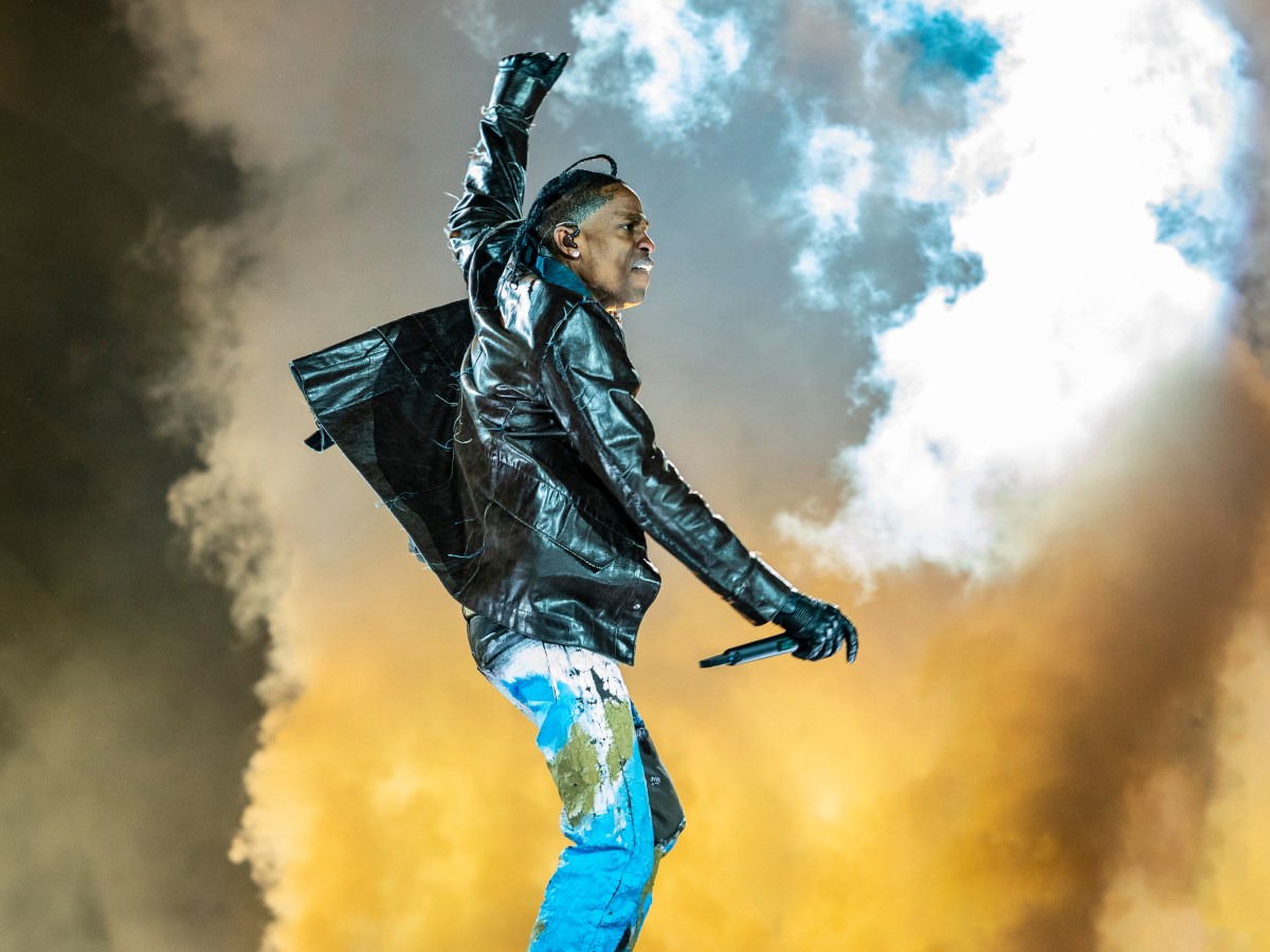 Travis Scott performs in Houston Texas