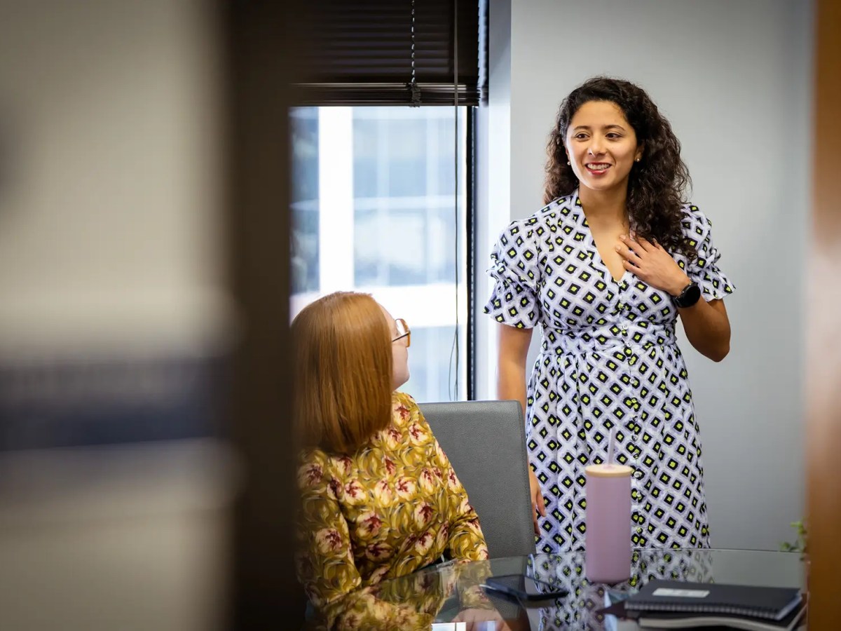 Harris County Judge Lina Hidalgo returned to work Monday after taking medical leave to treat depression.
