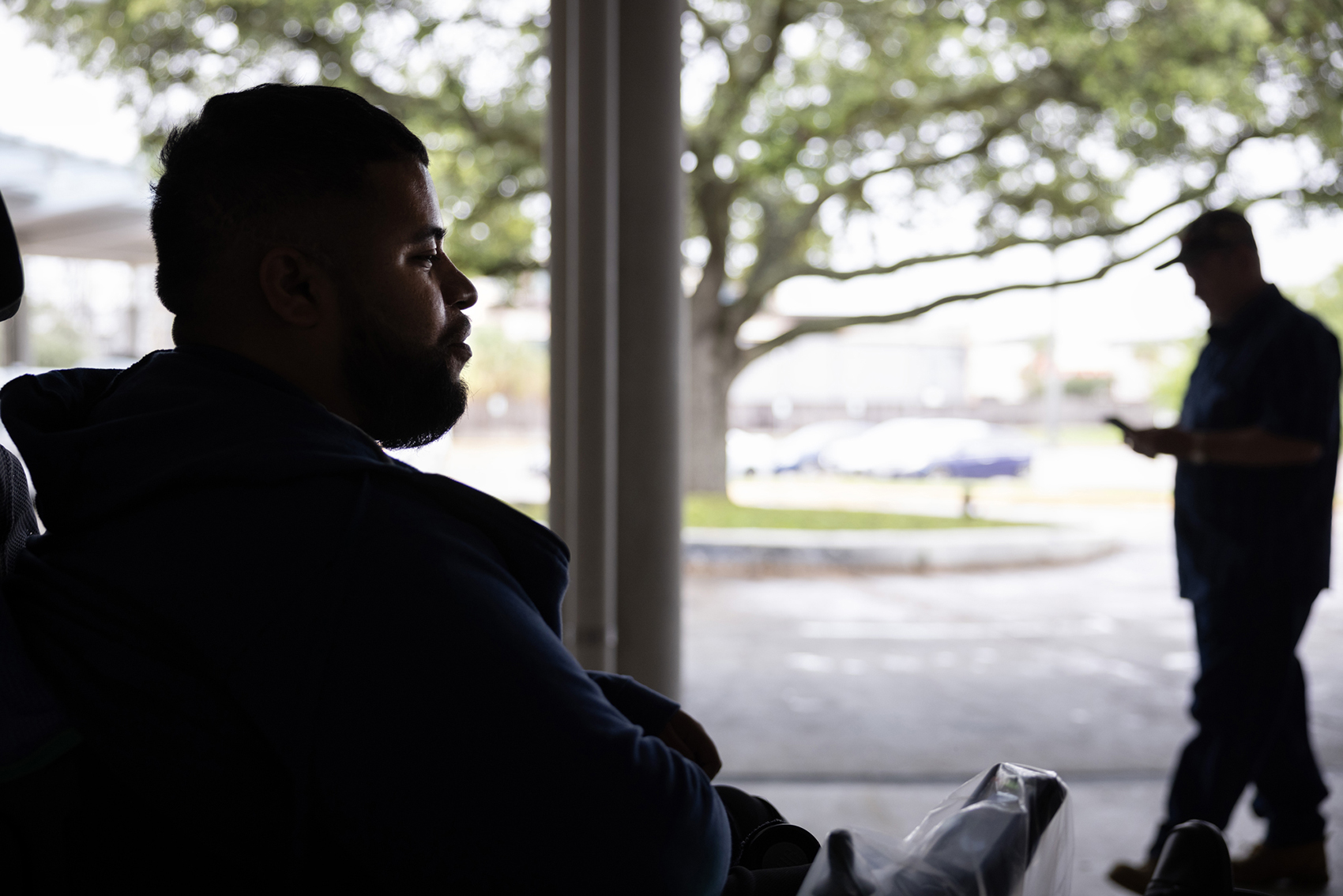 Eddie Castrellon speaks about his experiences using Houston’s METROLift service outside of the Metropolitan Multi-Service Center