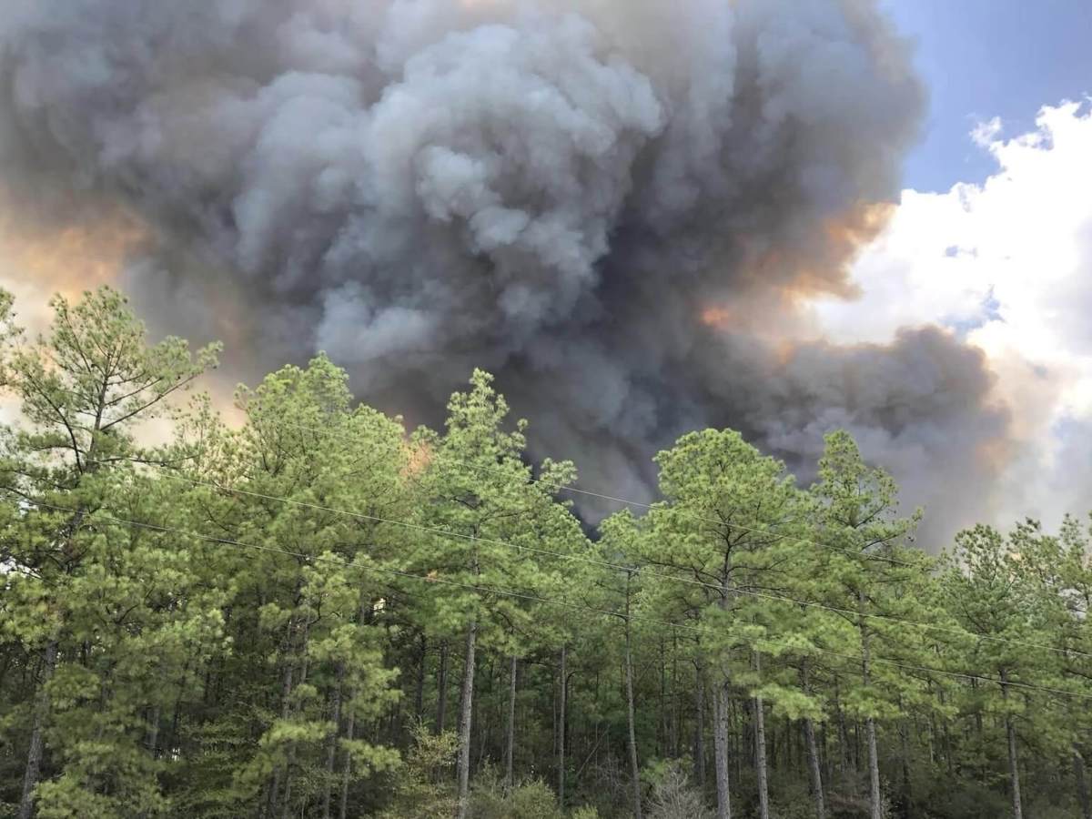 The Game Preserve Fire in Walker County near Huntsville grew rapidly to 4,254 acres.