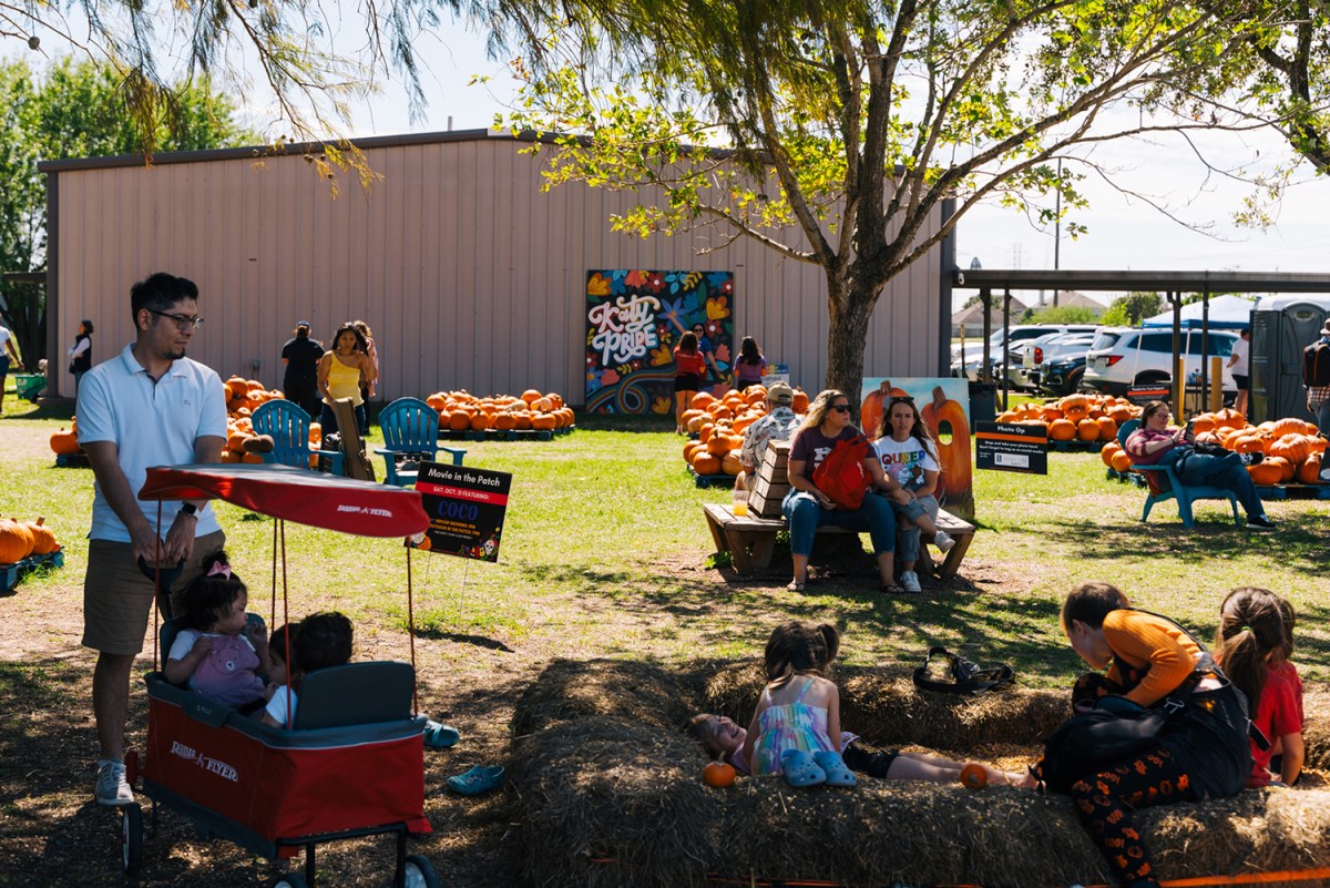 Families attend Katy Pride