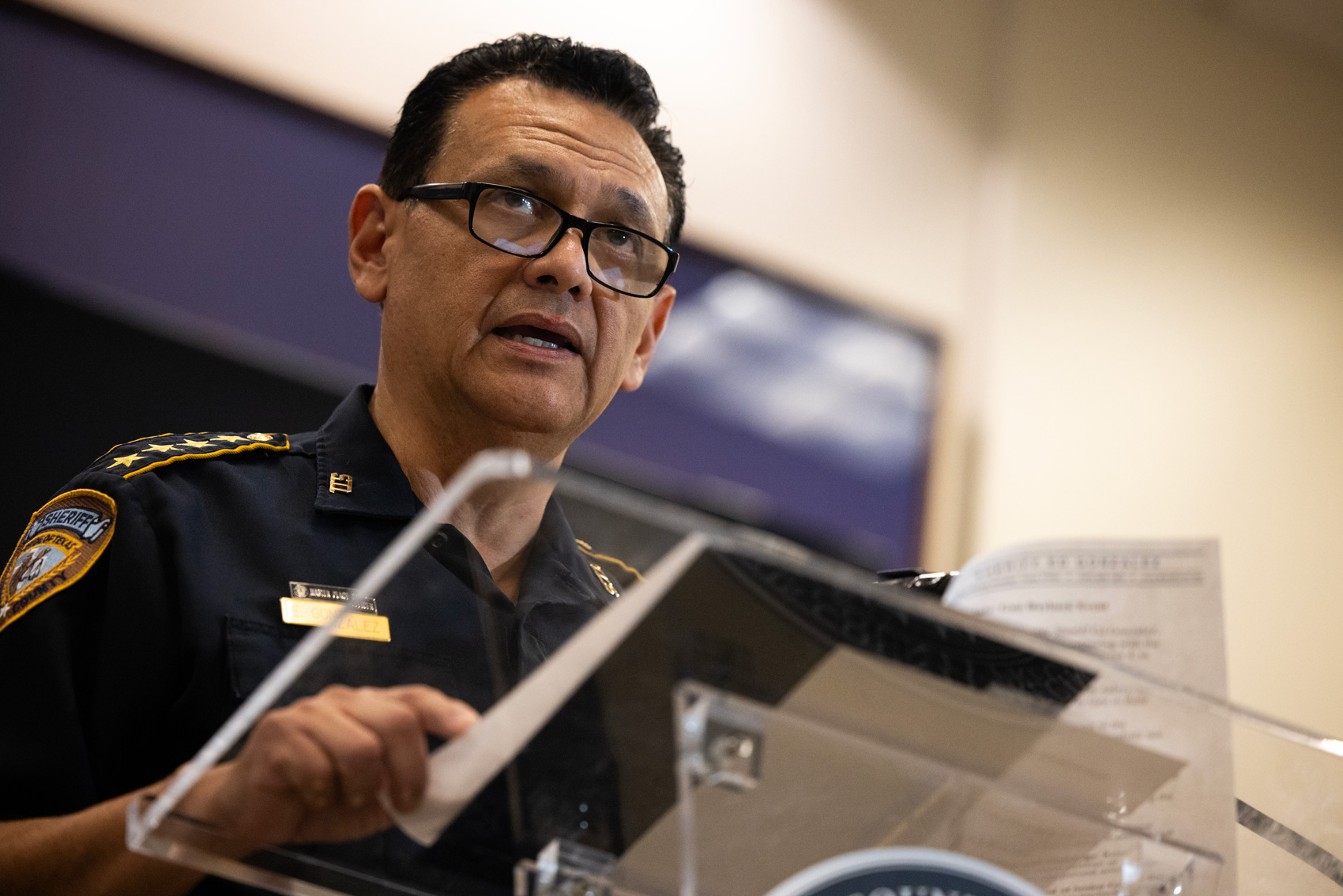 Harris County Sheriff Ed Gonzalez