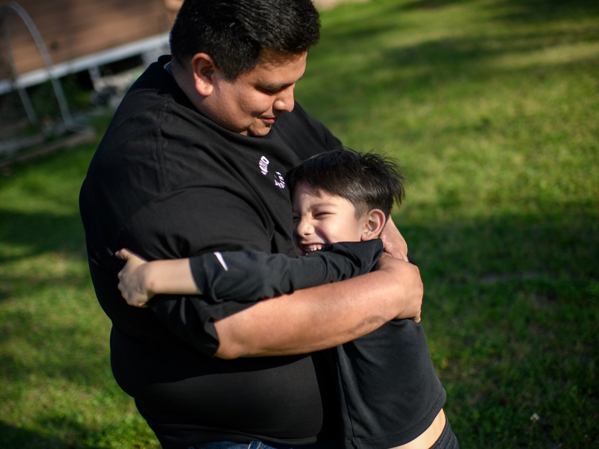George Galindo in the front yard of his Channelview, Texas, home. "I really love where I live," Galindo said. "But they're trying to industrialize the whole neighborhood."