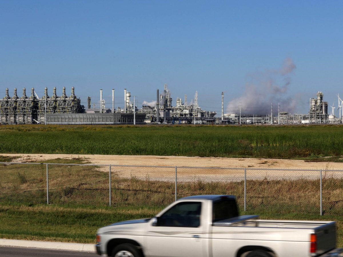 Gulf Coast Growth Ventures, a $10 billion plastics plant built by ExxonMobil and SABIC, started operations this year on 1,300 acres of previously undeveloped land in San Patricio County, across the bay from Corpus Christi, Texas.