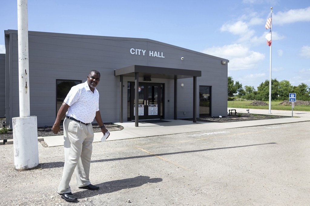 City of Arcola Mayor Fred Burton at City Hall on Tuesday, July 18, 2023. 