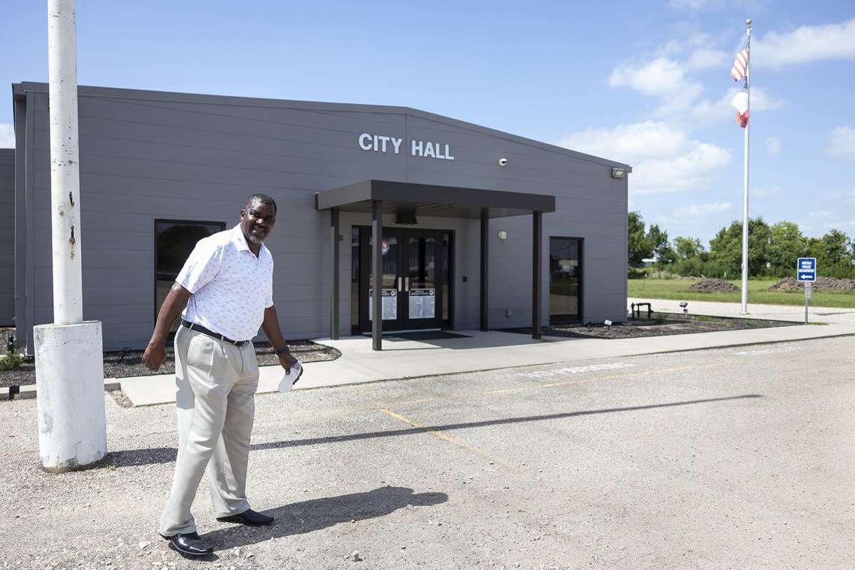 City of Arcola Mayor Fred Burton at City Hall on Tuesday, July 18, 2023.