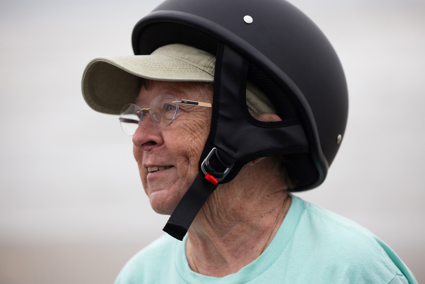 Jo Monday, 76, a master naturalist and Gulf Center for Sea Turtle Research volunteer