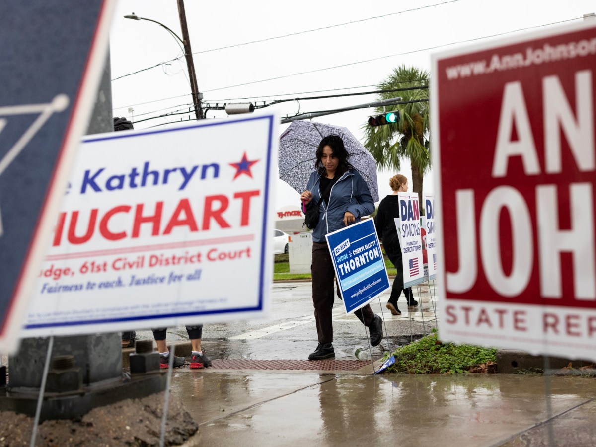 Photo essay: Scenes on Election Day and Night all over Houston